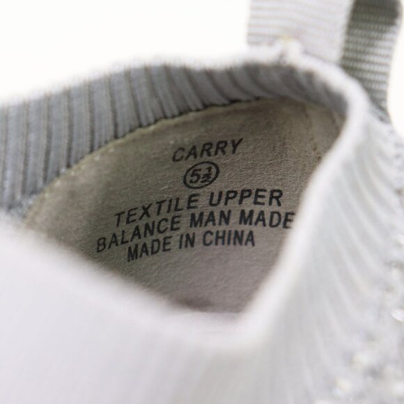 NWT Lauren Lorraine Carry Crystal Embellished Slip-On Sneaker Platform 5.5 - Picture 3 of 8